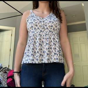 Flower tank top